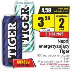 Delikatesy Sezam Napój energetyzujący Tiger oferta