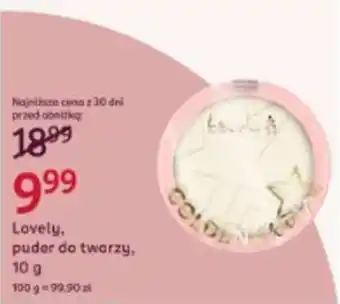 Rossmann Lovely, puder do twarzy oferta