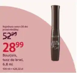Rossmann Bourjois tusz do brwi oferta