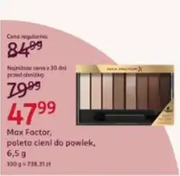 Rossmann Max Factor, paleta cieni do powiek oferta