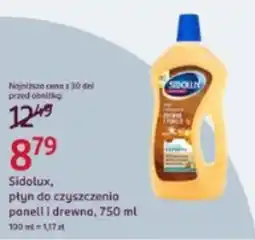 Rossmann Sidolux, płyn do czyszczenia paneli i drewna oferta