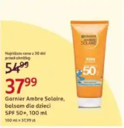 Rossmann Garnier Ambre Solaire, balsam dla dzieci oferta