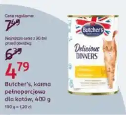 Rossmann Butcher's, karma pełnoporcjowa dla kotów oferta