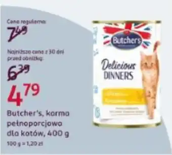 Rossmann Butcher's, karma pełnoporcjowa dla kotów oferta