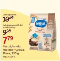 Rossmann Nestlé, kaszka mleczno-ryżowa oferta