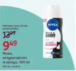 Rossmann Nivea antyperspirant w sprayu oferta