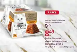 Rossmann Purina Gourmet, karmę pełnoporcjową dla kotów oferta
