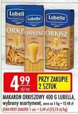 Sklepy Doroty Makaron Orkiszowy Lubella oferta