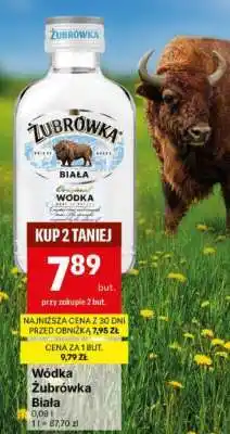 Delikatesy Centrum Wódka Żubrówka Biała oferta