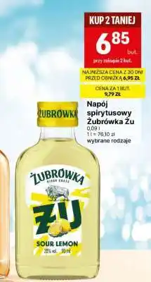 Delikatesy Centrum Napój spirytusowy Żubrówka Żu oferta