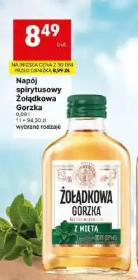 Delikatesy Centrum Napój spirytusowy Żołądkowa Gorzka oferta