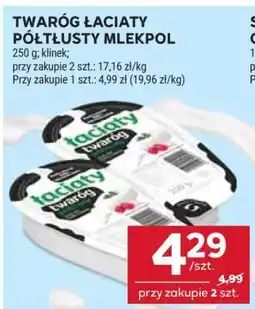 Stokrotka Market Twaróg Łaciaty Półtłusty Mlekpol oferta