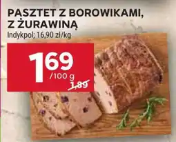 Stokrotka Market Pasztet z borowikami, z żurawiną oferta