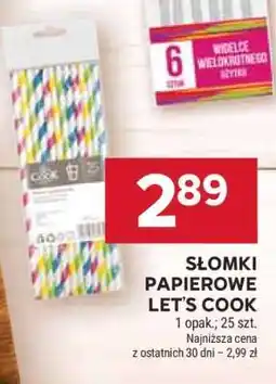 Stokrotka Market Słomki papierowe Let’s Cook oferta