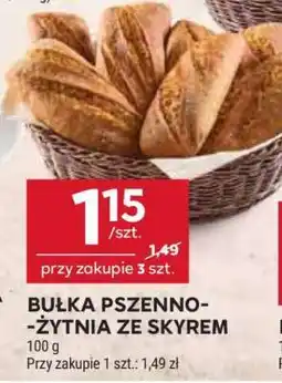 Stokrotka Market Bułka pszenno-żytnia ze skyrem oferta