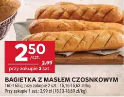 Stokrotka Market Bagietka z masłem czosnkowym oferta