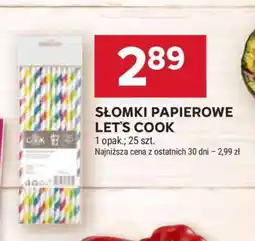 Stokrotka Market Słomki papierowe Let’s Cook oferta