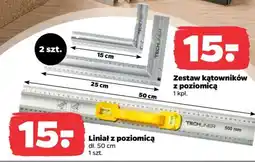 Netto Zestaw kątowników z poziomicą oferta