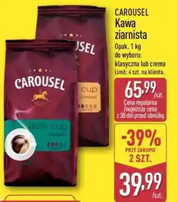 ALDI CAROUSEL Kawa ziarnista oferta