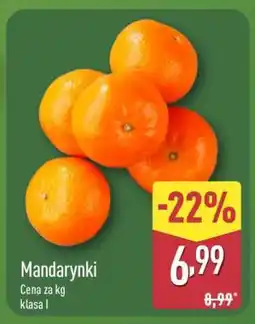 ALDI Mandarynki oferta