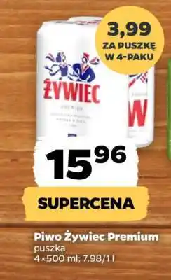 Netto Piwo ŻYWIEC PREMIUM oferta