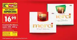 Biedronka Czekoladki Merci, opak. 210/250 g oferta