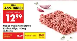 Biedronka Mięso mielone wołowe Kraina Mięs , 400 g oferta