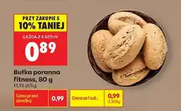Biedronka bułka poranna fitness , 80 g oferta