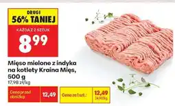 Biedronka Mięso mielone z indyka na kotlety Kraina Mięs 500 g oferta