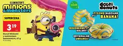 Biedronka Donut Minionki z nadzieniem bananowym, 67 g oferta