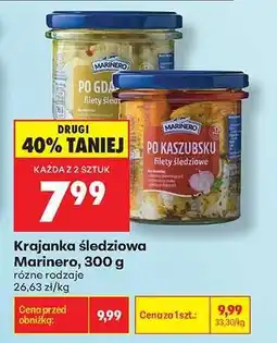 Biedronka Krajanka śledziowa Marinero, 300 g oferta