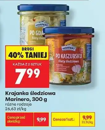 Biedronka Krajanka śledziowa Marinero, 300 g oferta