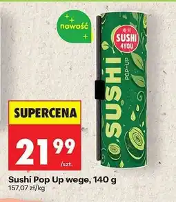 Biedronka Sushi Pop Up wege, 140 g oferta