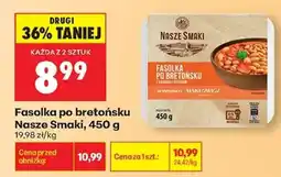 Biedronka Fasolka po bretońsku Nasze Smaki, 450 g oferta