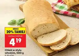 Biedronka Chleb w stylu włoskim, 500 g oferta