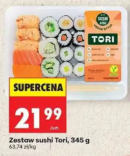 Biedronka Zestaw sushi Tori, 345 g oferta