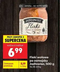 Biedronka Flaki wołowe po zamojsku Jadłowiec, 500 g oferta