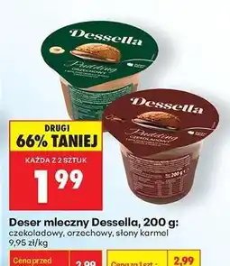 Biedronka Deser mleczny Dessella, 200 g oferta