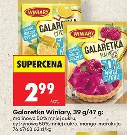 Biedronka Galaretka Winiary, 39 g/47 g oferta