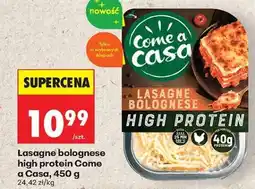 Biedronka Lasagne bolognese high protein Come a Casa, 450 g oferta