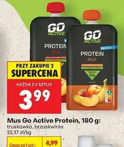 Biedronka Mus Go Active Protein, 180 g oferta