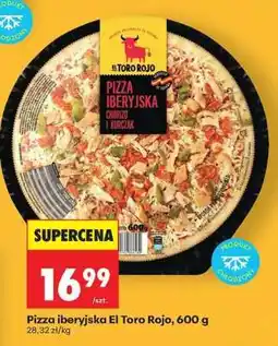 Biedronka Pizza iberyjska El Toro Rojo, 600 g oferta