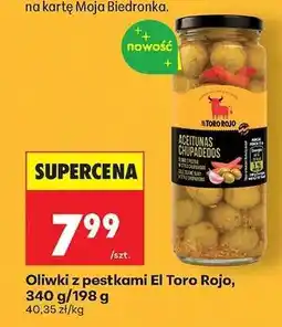 Biedronka Oliwki z pestkami El Toro Rojo, 340 g/198 g oferta