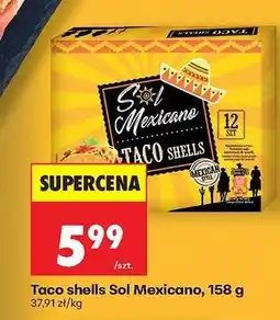 Biedronka Taco shells Sol Mexicano, 158 g oferta