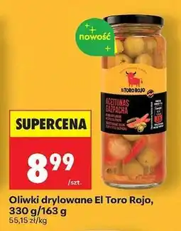 Biedronka Oliwki drylowane El Toro Rojo, 330 g/163 g oferta