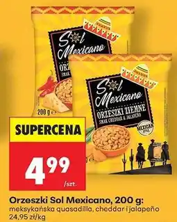 Biedronka Orzeszki Sol Mexicano, 200 g oferta