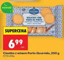 Biedronka Ciastka z winem Porto Gourmês, 250 g oferta