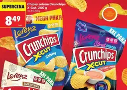 Biedronka Chipsy solone Crunchips X-Cut, 200 g oferta