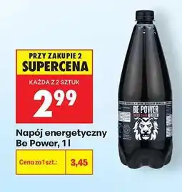 Biedronka Napój energetyczny Be Power , 1l oferta