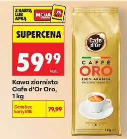 Biedronka Kawa ziarnista Cafe d’Or Oro, 1 kg oferta